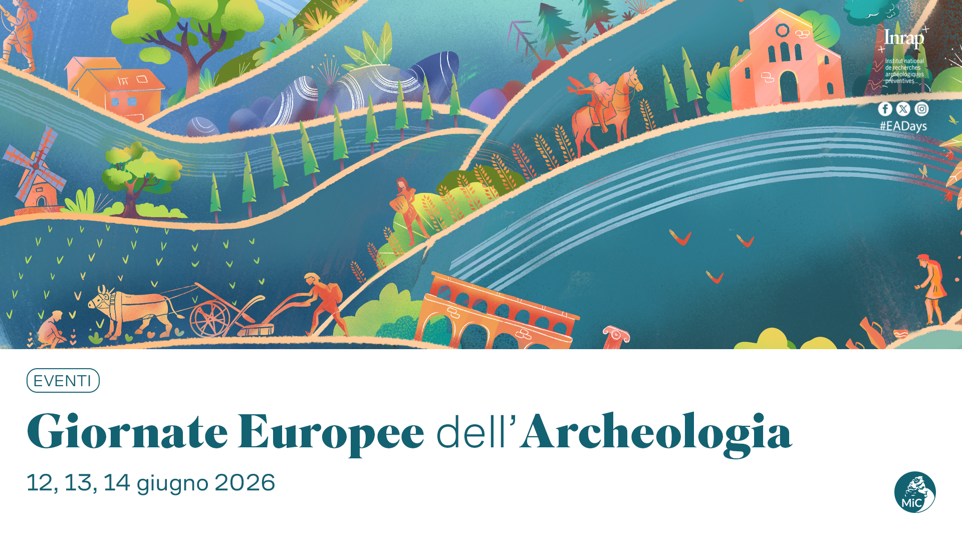 Tornano le Giornate Europee dell’Archeologia! Parco Archeologico dell'Appia Antica